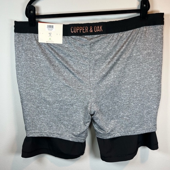 Copper & Oak The All Day 8.5" Shorts Black Pull On Drawstring Lined NEW Mens XXL - Picture 13 of 14